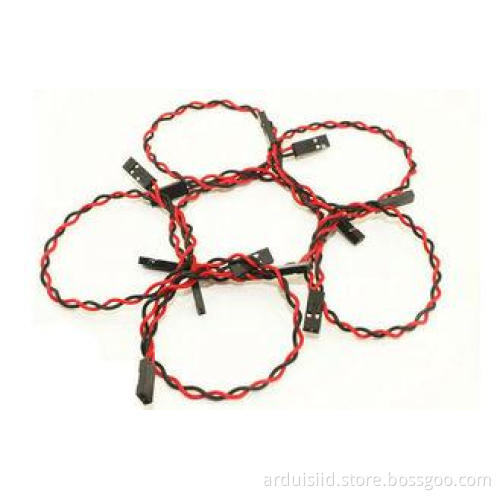 2 Pin Flexible Jumper Wires Female To Female , Dupont 2P Tw